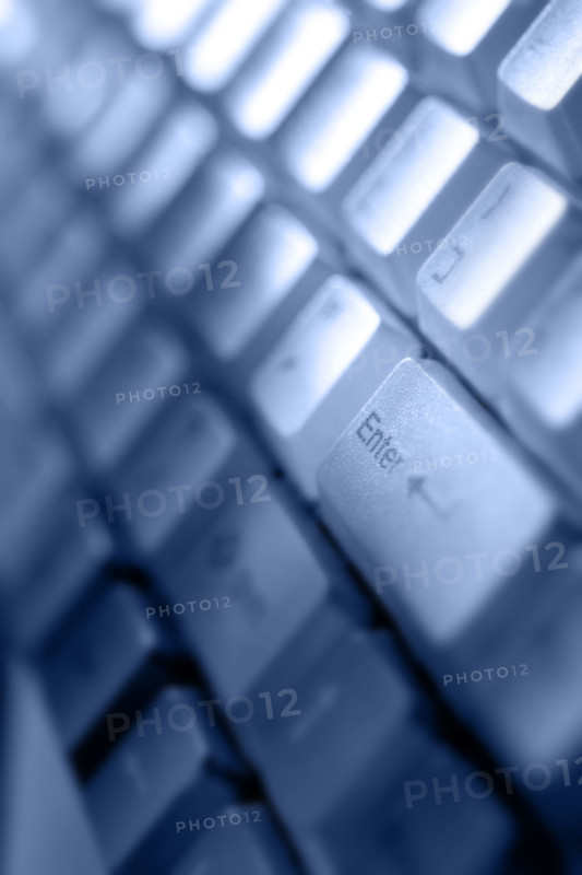 Computer keyboard.