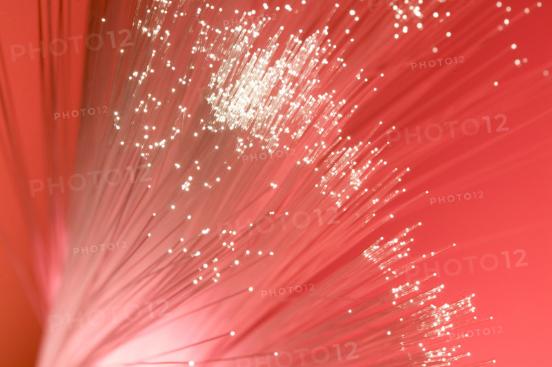 Fiber optics.