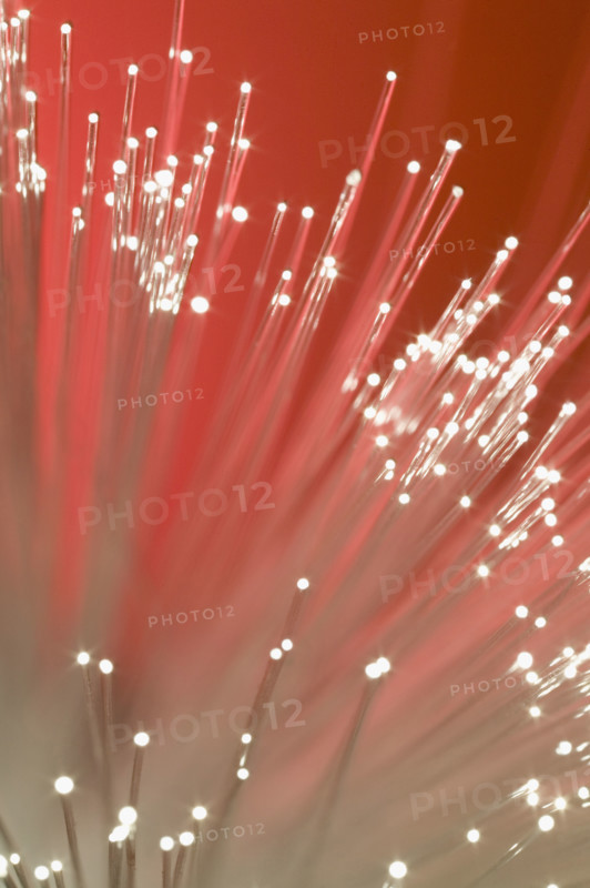 Fiber optics.