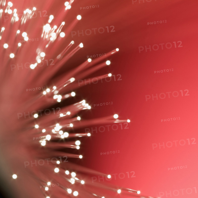 Fiber optics.
