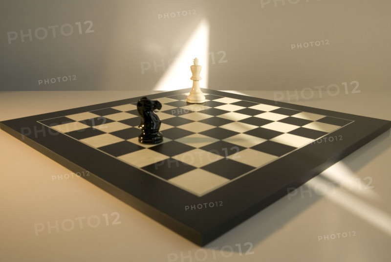 Chess board still life.