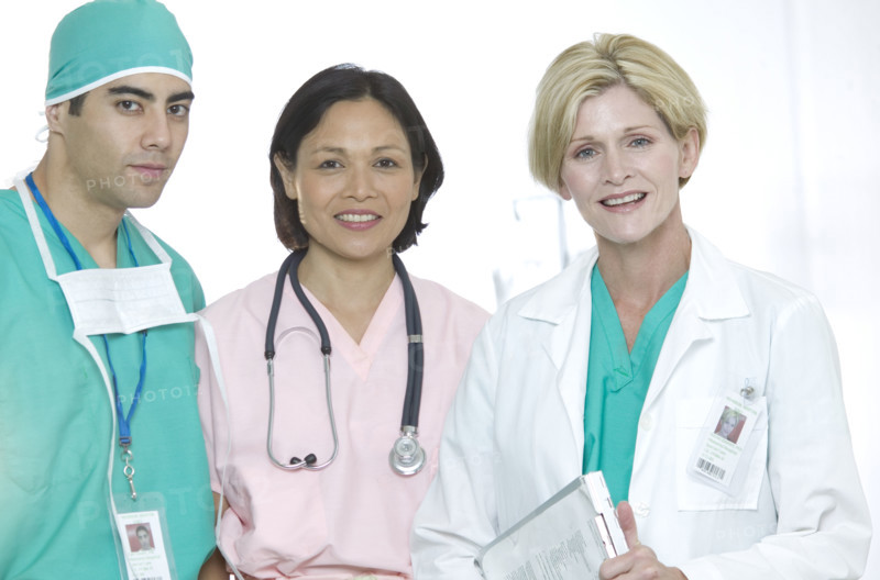 Portrait of medical staff.