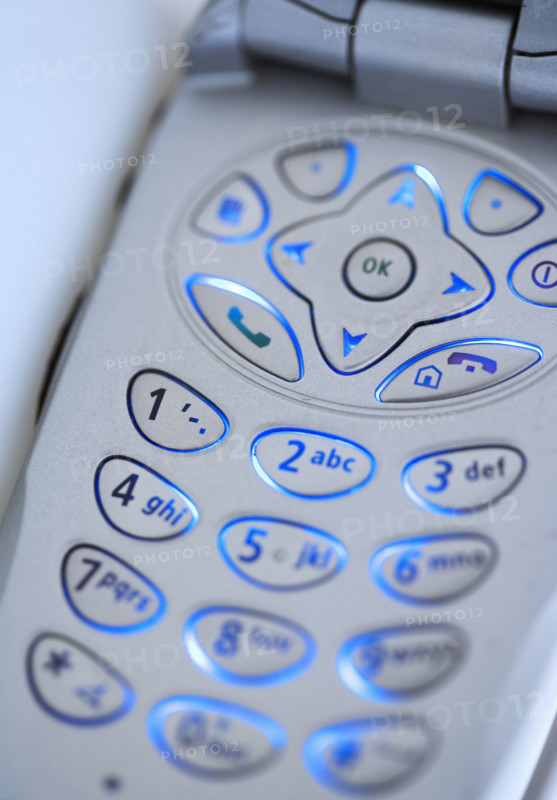 Cellphone keypad.