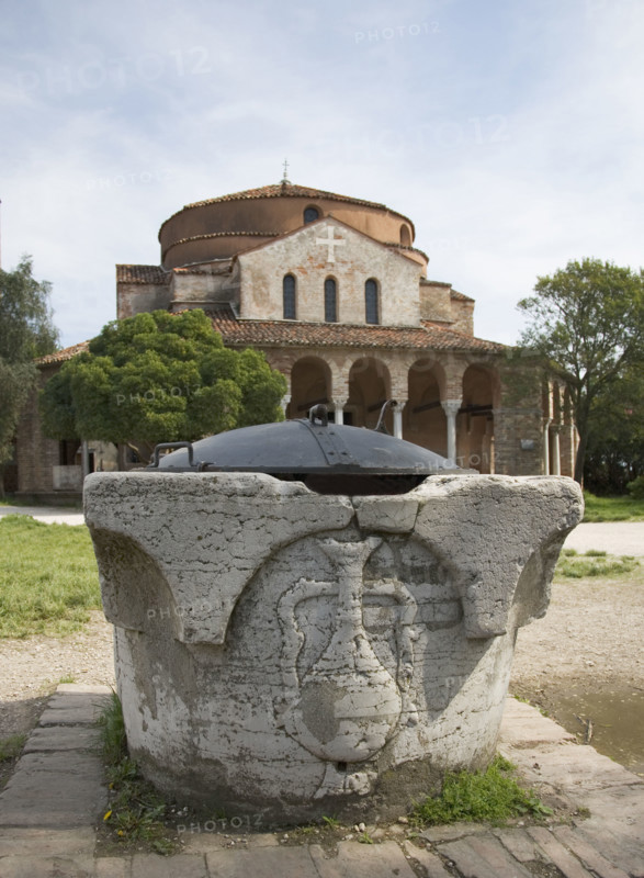 11th century Church of Santa Fosca Torcello Italy.