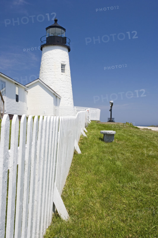 Pemaquid Point Lighthouse Maine.