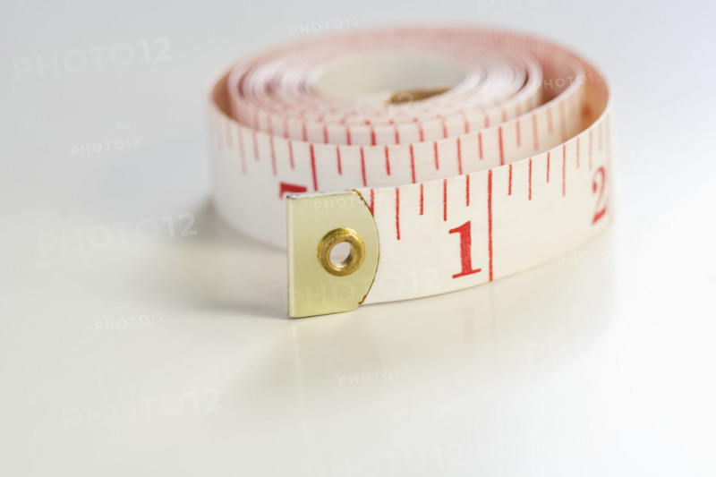 Still life of tape measure.