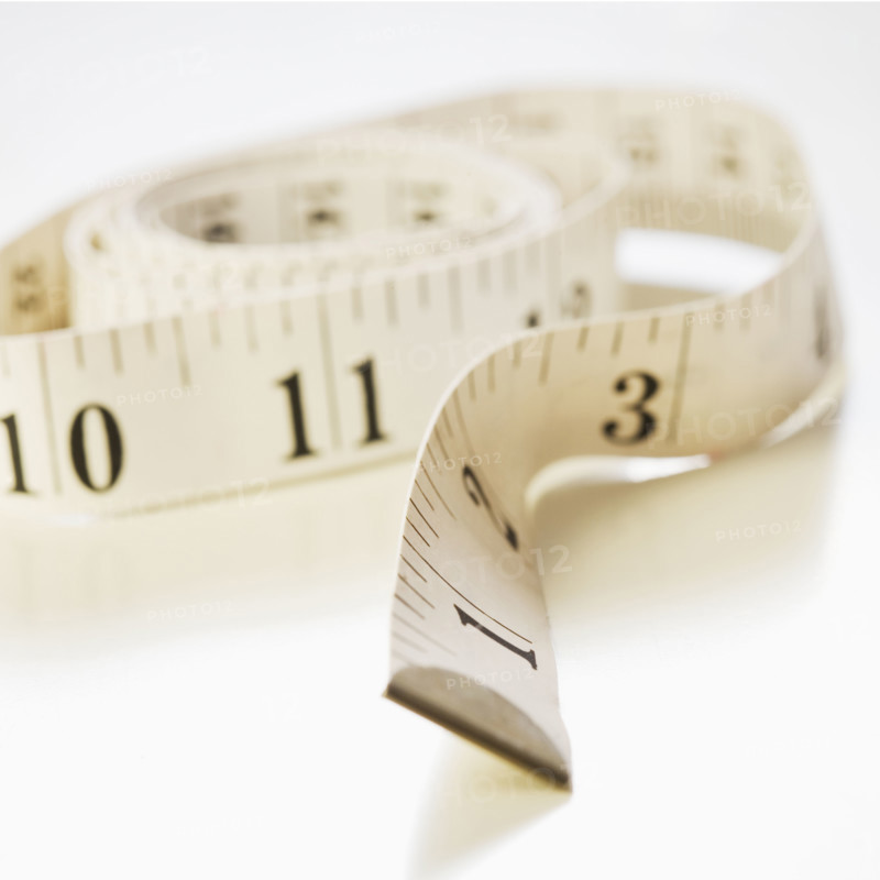 Still life of tape measure.