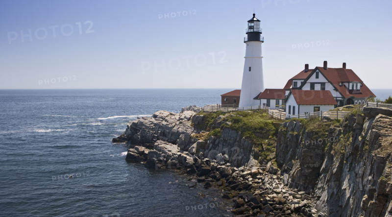 Portland Head Lighthouse Cape Elizabeth Maine.