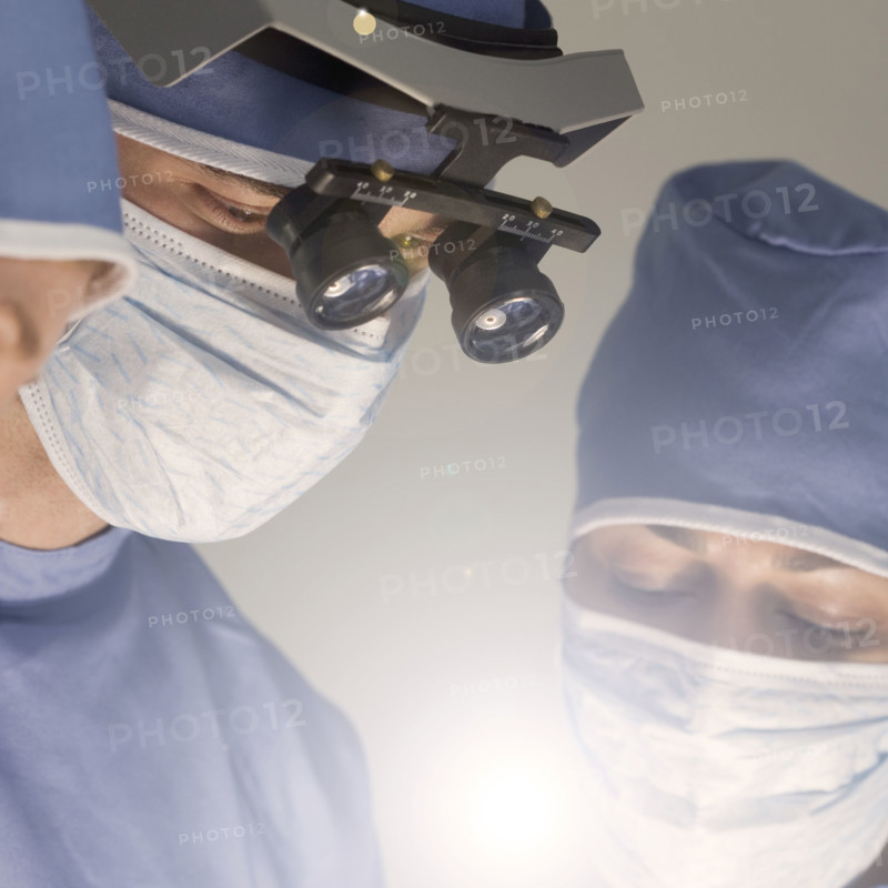 Medical team in surgery.