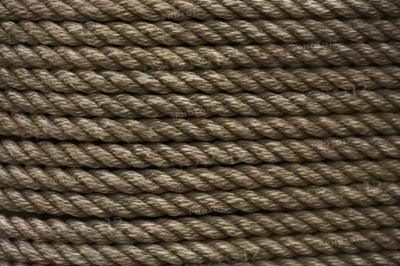 Still life closeup of rope.