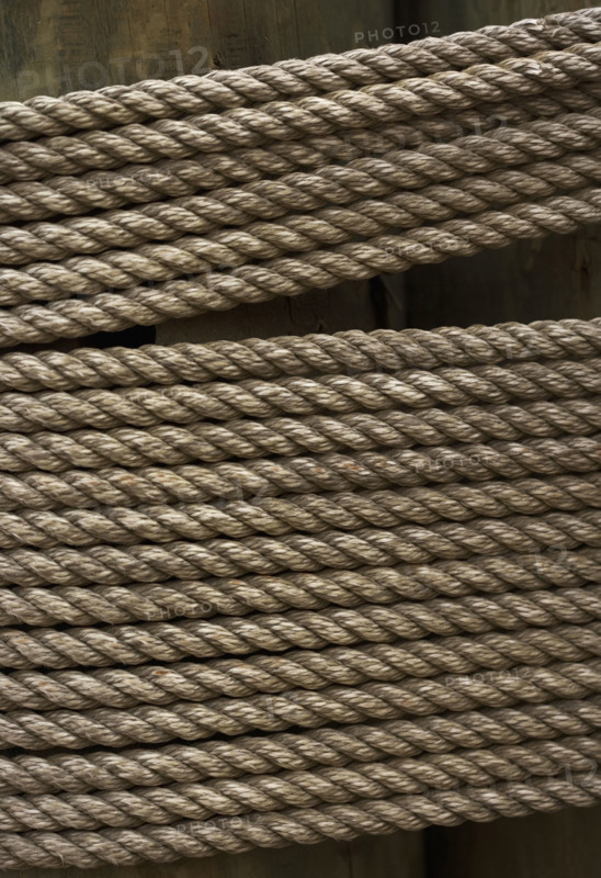 Still life closeup of rope.