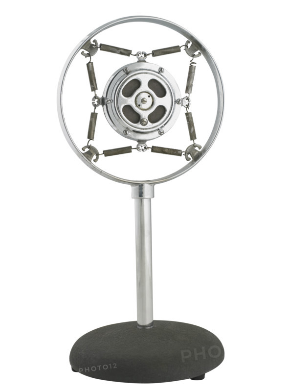 Antique microphone.