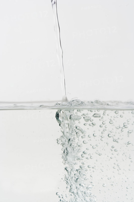 Closeup of running water.