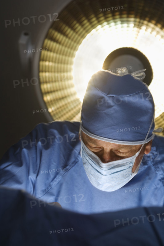 Surgeon at work.