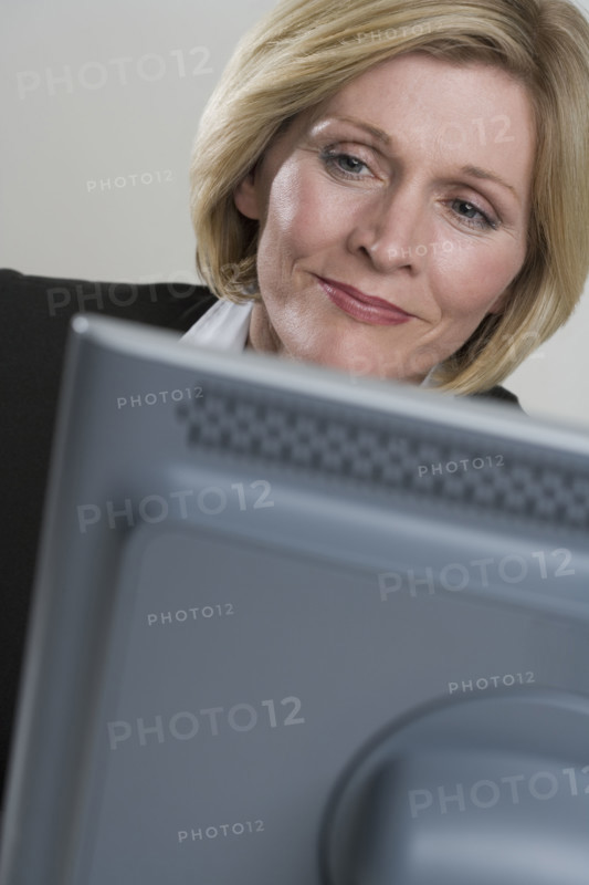Businesswoman at work.
