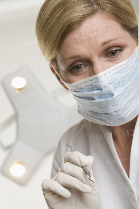Portrait of dental hygienist.