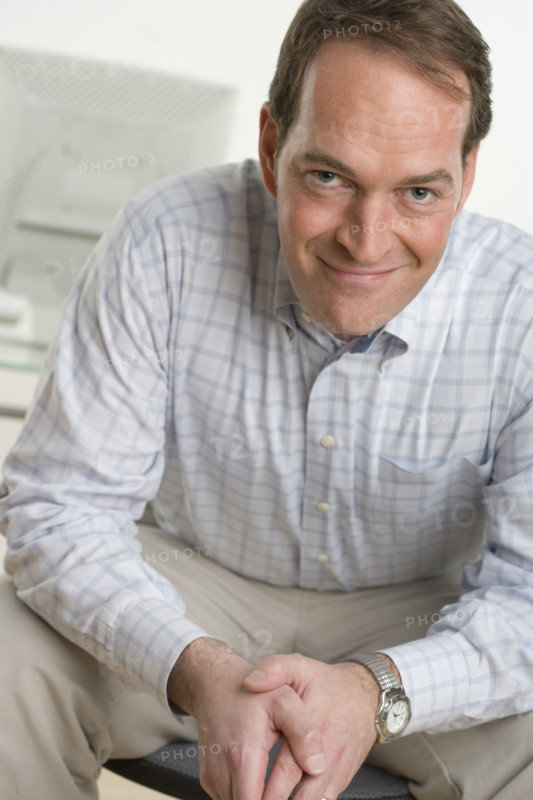 Portrait of a happy man.