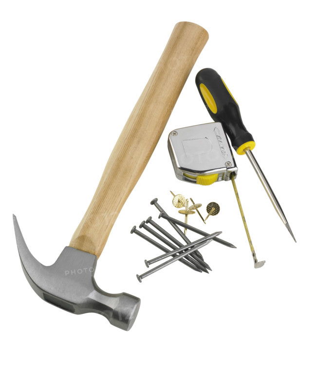 An assortment of tools.