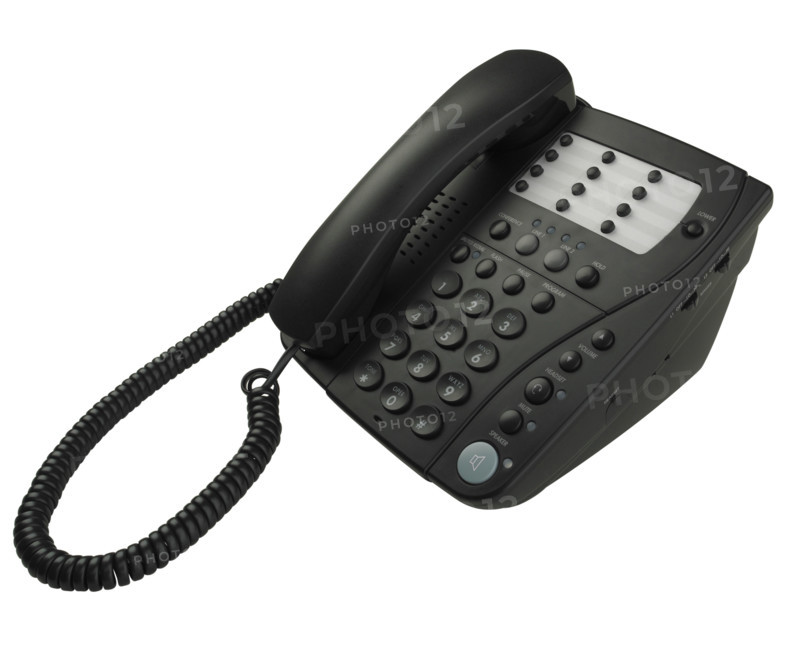 Still life of telephone.