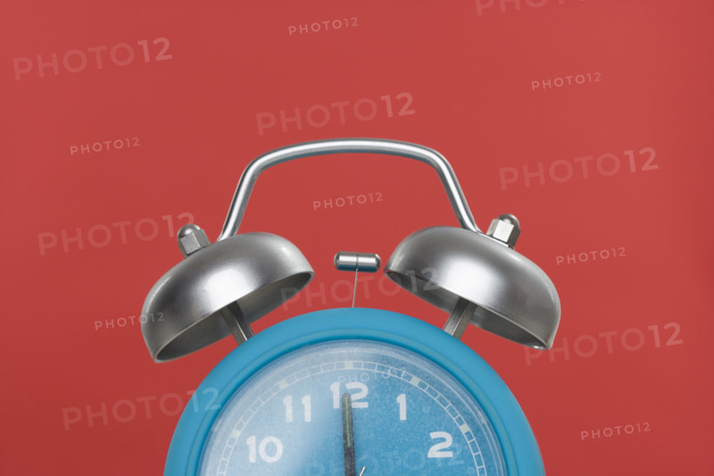 Still life of an alarm clock.