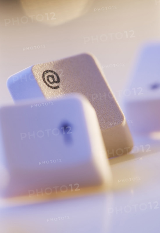 Close up of keyboard keys.