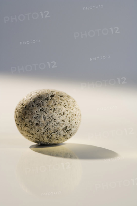 Closeup of a single rock.
