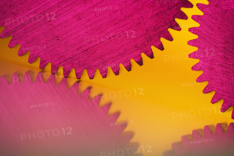 Close up of cog wheels.