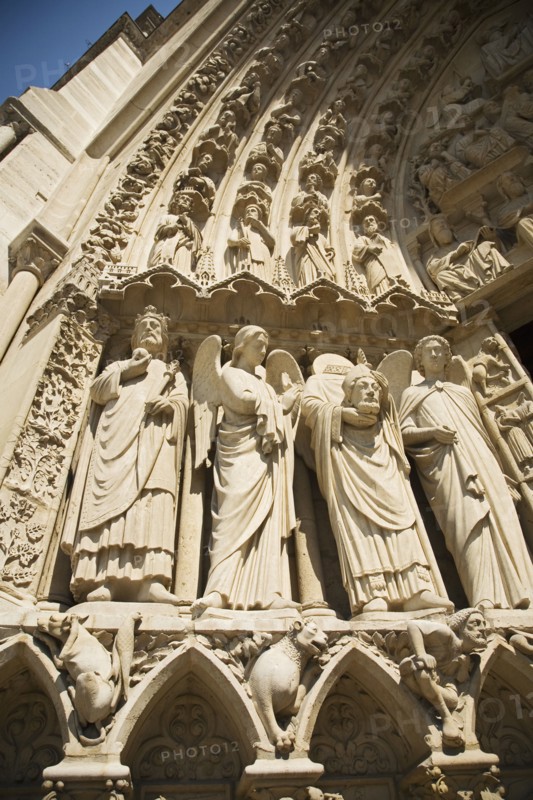 Notre-Dame de Paris
Architectural detail on cathedral.