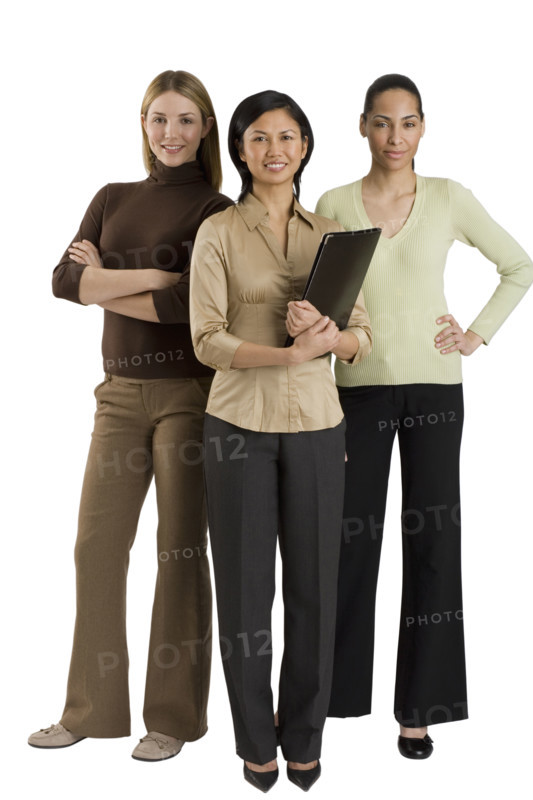Group of multi-ethnic businesswomen.