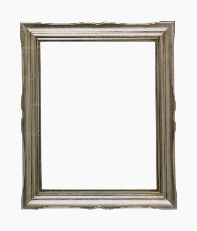 Studio shot of empty picture frame.