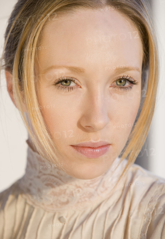 Close up of woman.