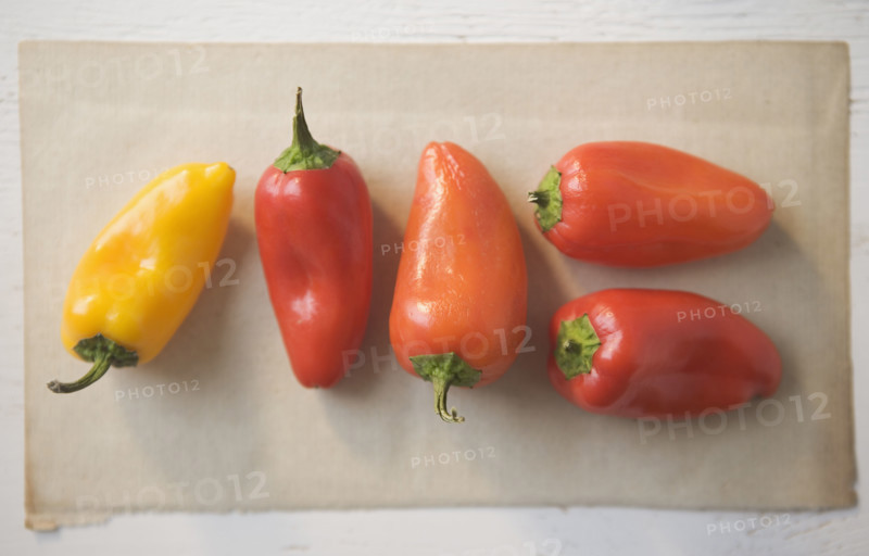 Still life of peppers. Date : 2006