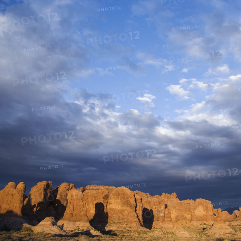 Garden of Eden Arches National Park Moab Utah USA. Date : 2006