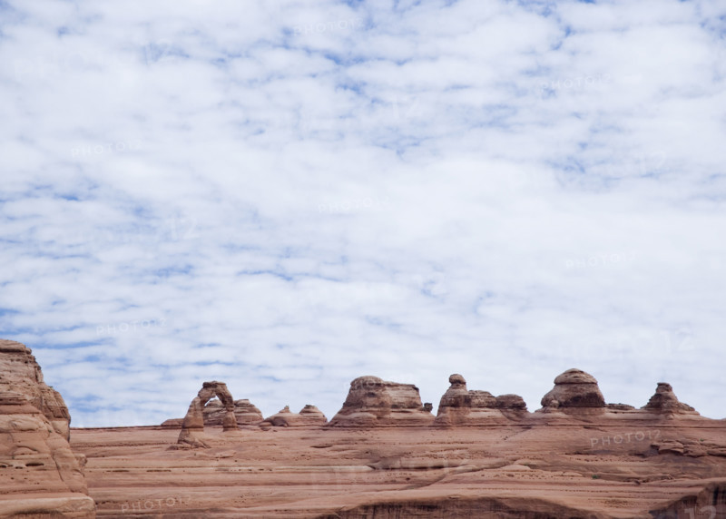 Delicate Arch Arches National Park Moab Utah USA. Date : 2006