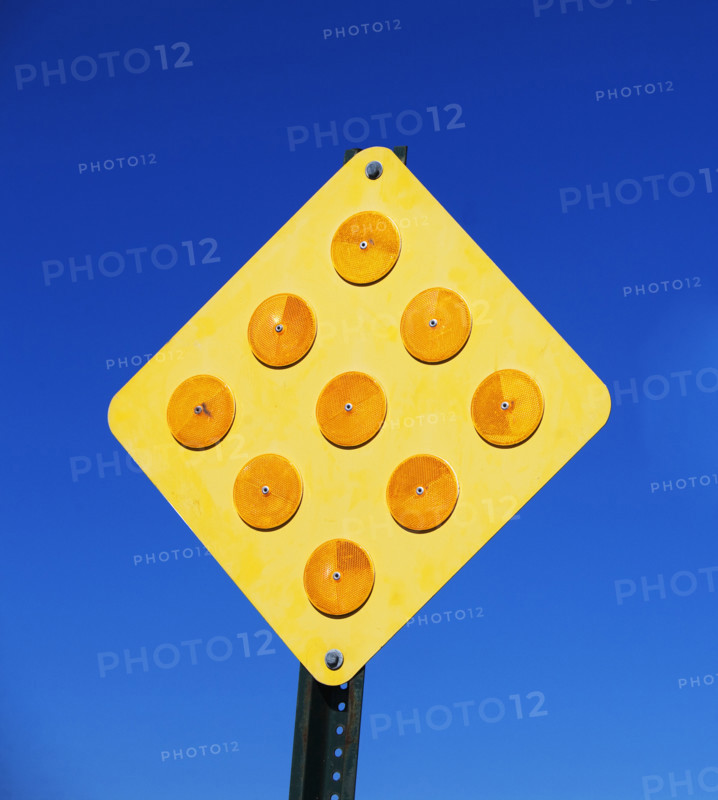 Low angle view of street sign. Date : 2007