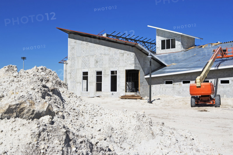 Residential construction site. Date : 2007