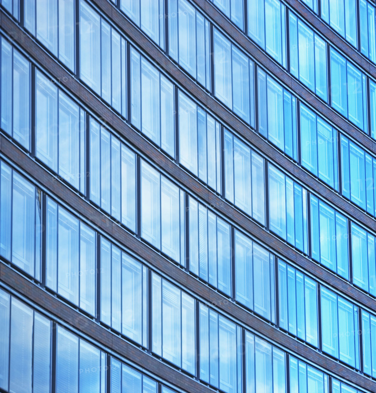 Low angle view of high rise. Date : 2007