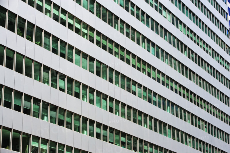 Low angle view of high rise. Date : 2007