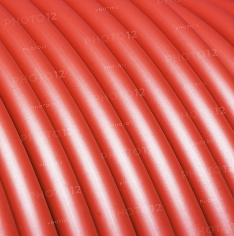 Close up of rolled hose. Date : 2007