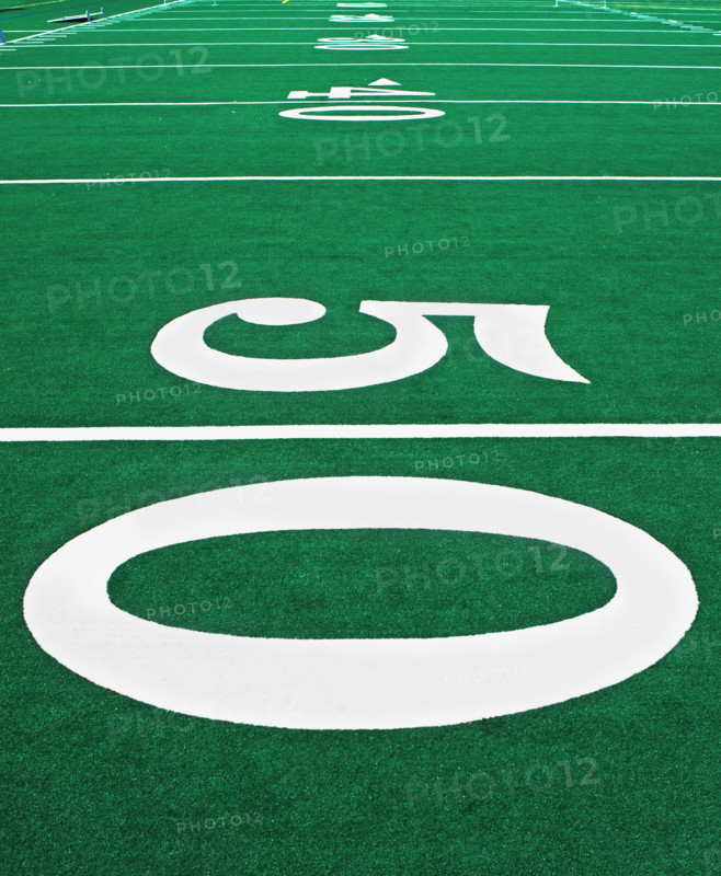 Close up of football field. Date : 2007