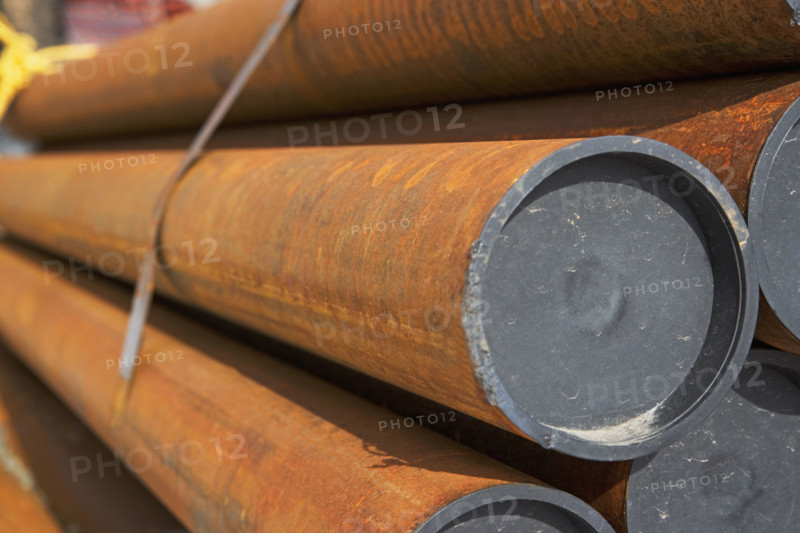 Close up of stack of tubes. Date : 2007
