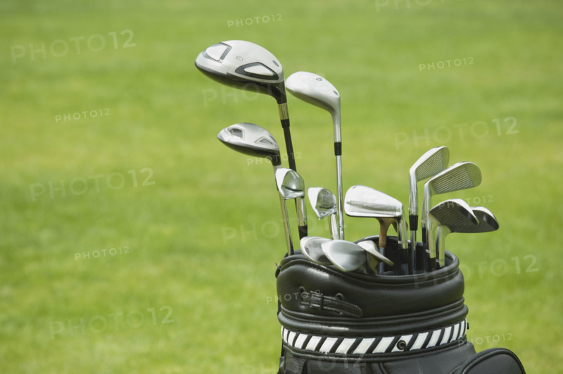Close up of golf bag. Date : 2007