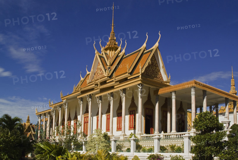 Royal Palace Phnom Penh Cambodia Khmer. Date : 2006