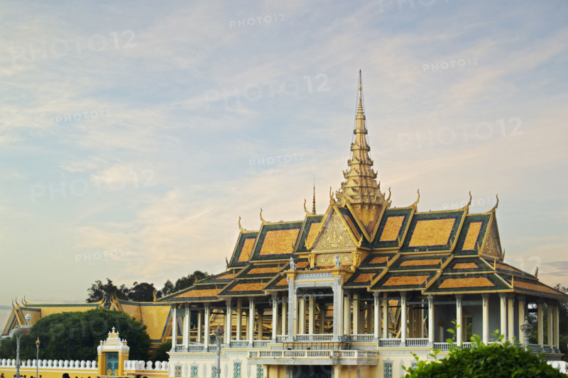 Royal Palace Phnom Penh Cambodia Khmer. Date : 2006
