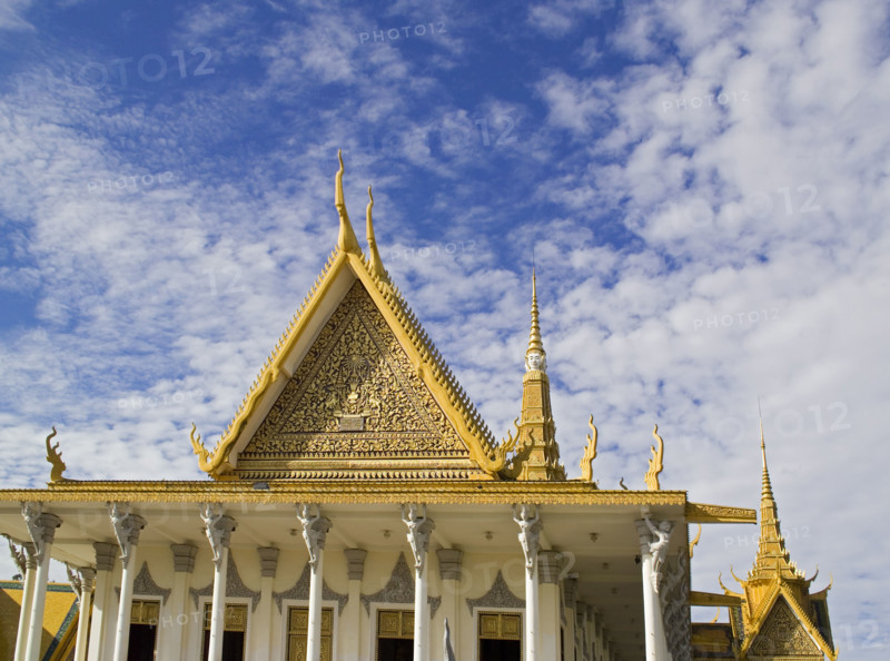 Royal Palace Phnom Penh Cambodia Khmer. Date : 2006