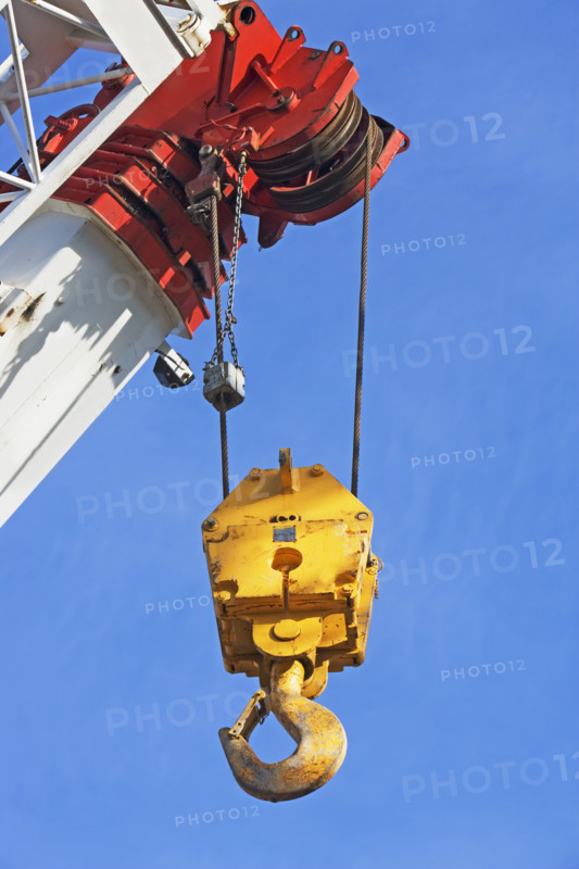 construction crane, hook. Date : 2008