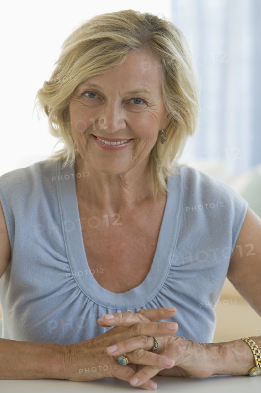 Portrait of senior woman.