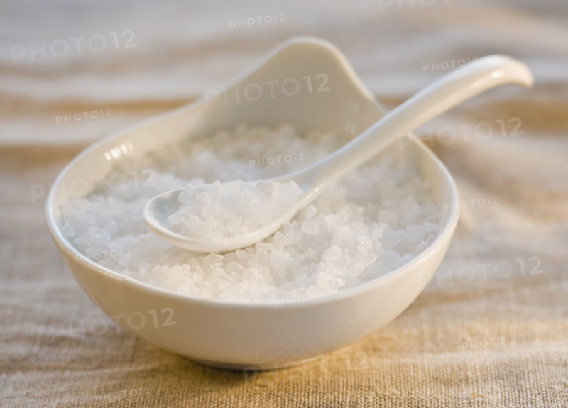 Close up of spa salts.