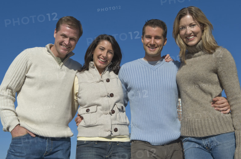 Portrait of couples.