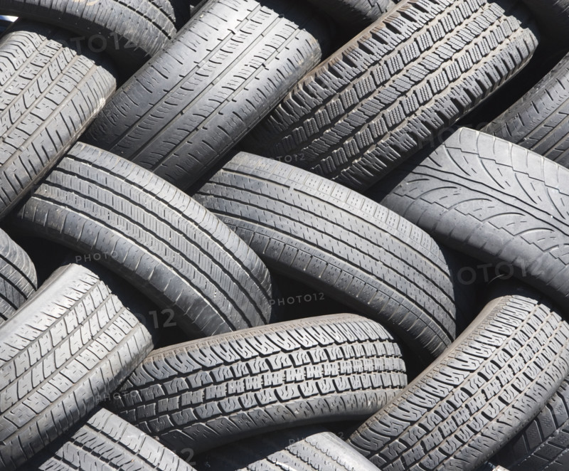 Pile of used tires. Date: 2008